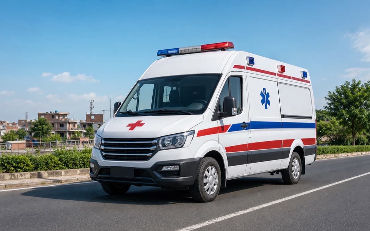 Ambulance for AIS-140 GPS tracking in Bihar
