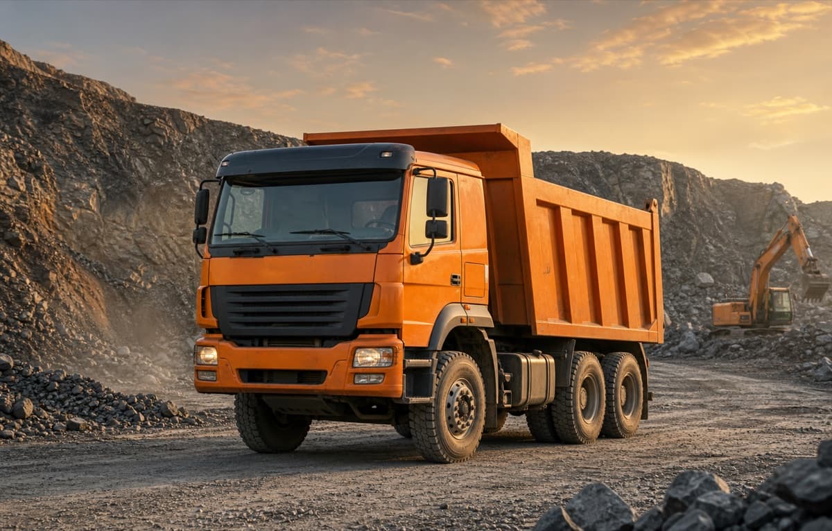 Mining tipper or dumper for GPS tracking in Bihar